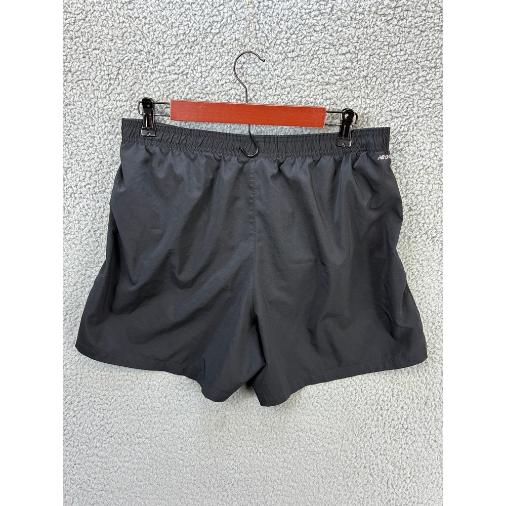 New Balance Athletic Running Shorts Mens L Gray Gym Workout Training Track Sport - Picture 8 of 15